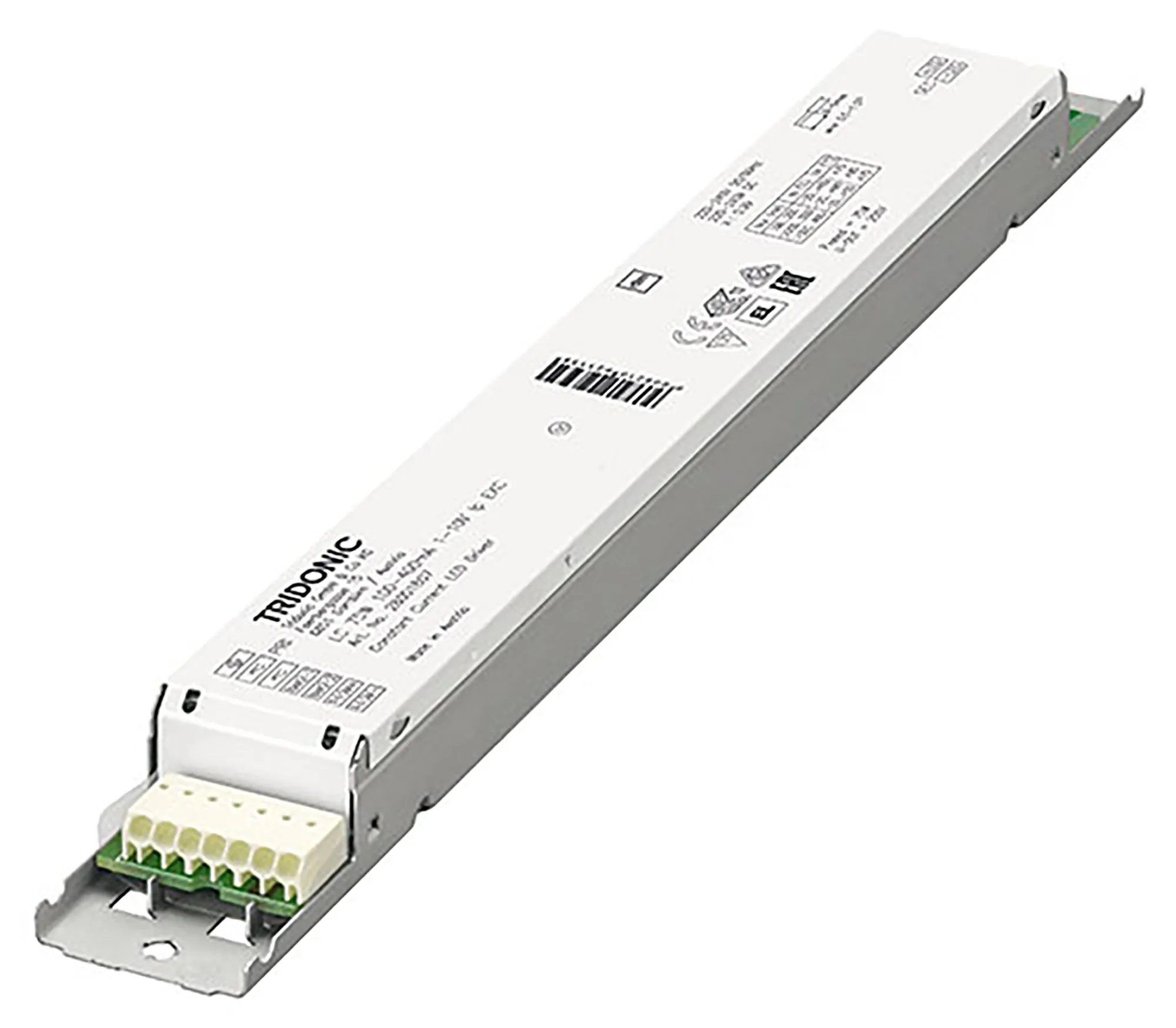 75W 75W 100–400mA 1-10V lp EXC Constant Current 1-10V Dimming LED Driver, Dimming range 10 – 100 %, IP20, 5yrs Warranty.